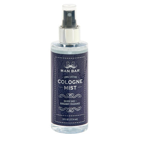 San Francisco Soap Company Man Bar Cologne Mist Silver Sage bottle view of refreshing aroma