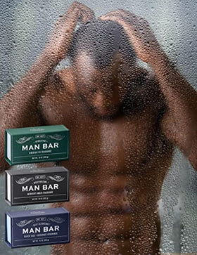 San Francisco Soap Company exfoliating bar provides gentle scrub and rich lather