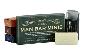 San Francisco Soap Company Man Bar Minis Spiced Tobacco bar with revitalizing aroma.