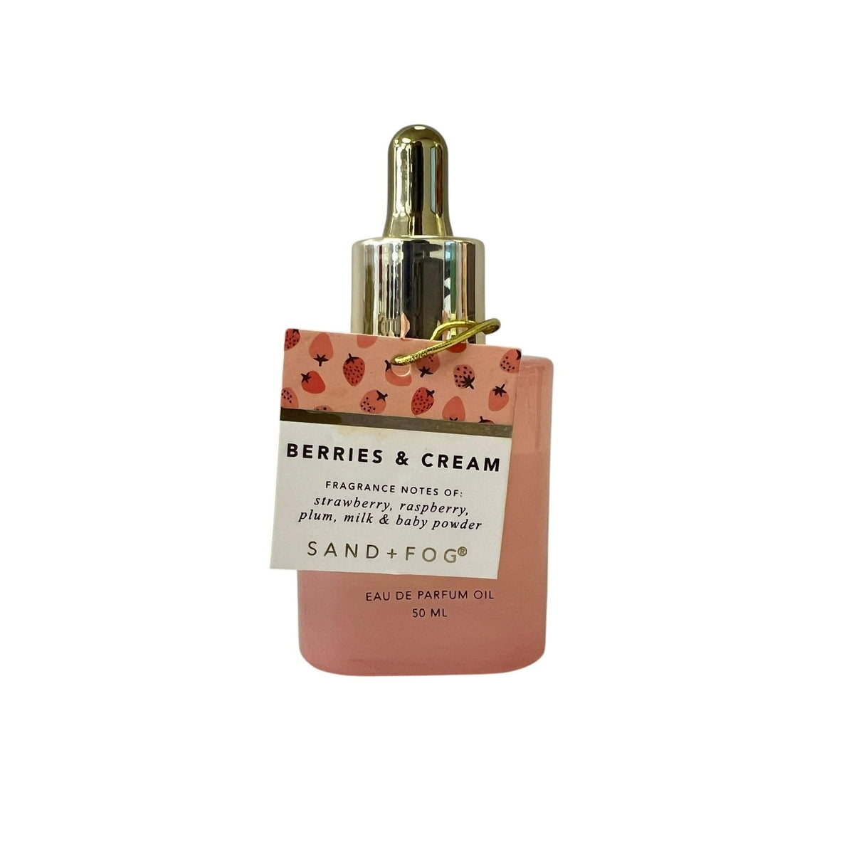 Sand + Fog Berries & Cream EDP Oil dropper for precise pulse-point application