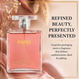 Sandora Fragrances woman wearing perfume for daytime events and evenings.