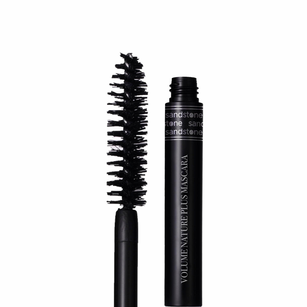 Sandstone Scandinavia Volume Nature Plus bottle with applicator for long-lasting, sensitive-eye wear.