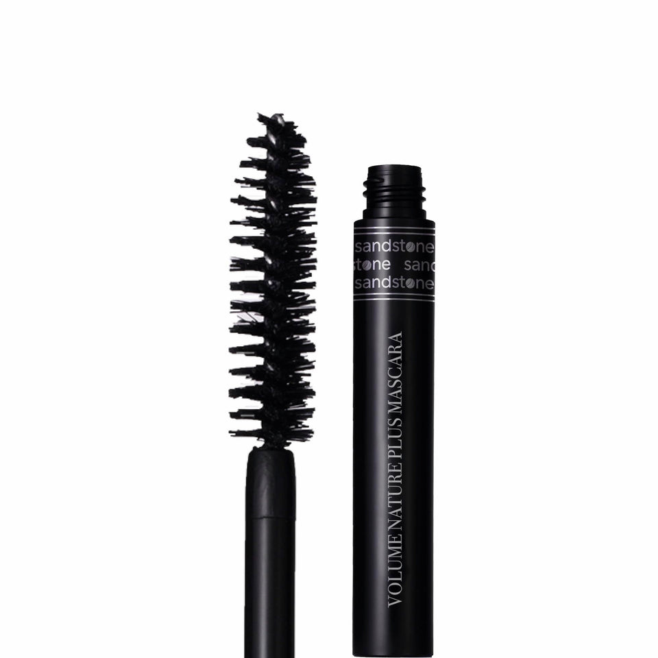 Sandstone Scandinavia Volume Nature Plus bottle with applicator for long-lasting, sensitive-eye wear.