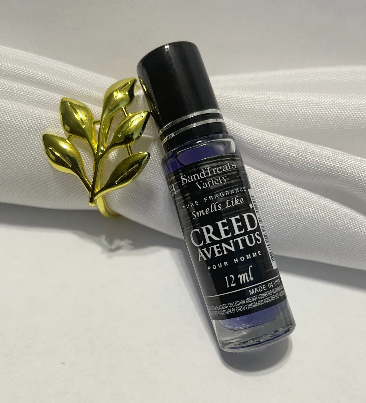 SandTreatsVariety Creed Aventus roll-on oil bottle for daily fragrance