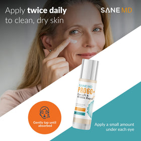 SANE MD PRO60+ eye area radiance close-up