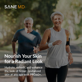SANE MD PRO60+ eye cream night routine setup