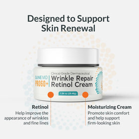 SANE MD Pro60 mature skin close-up shows healthier-looking texture.
