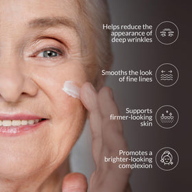 SANE MD Pro60 texture close-up emphasizing creamy, nourishing formula.