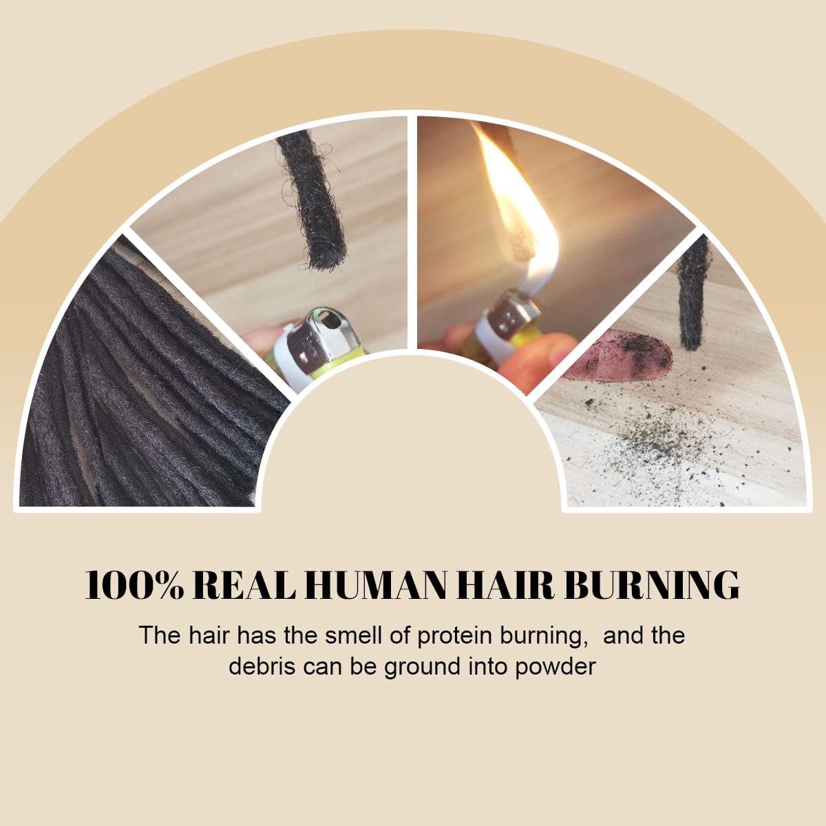 Sangtok handmade human hair loc extensions gentle on sensitive skin