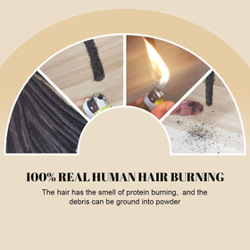 Sangtok handmade human hair loc extensions gentle on sensitive skin