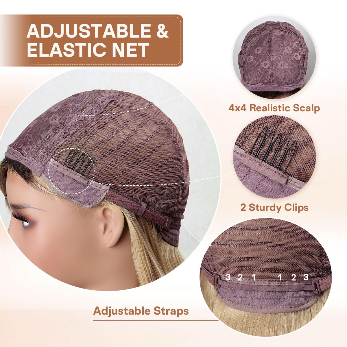 Sangtok heat-resistant fiber wig holds shape after styling.
