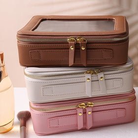 SANHECUN bag with durable zippers for reliable use on trips