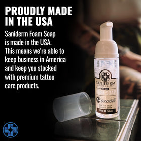 Saniderm 32oz shop size packaging emphasizes value and refills