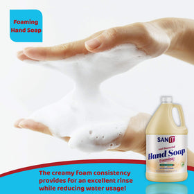 Sanit mild formula without parabens or phthalates for gentle use