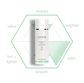Sanitas Aloe Vera Gel provides soothing hydration and barrier support.