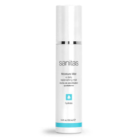 Sanitas Moisture Mist bottle for on-the-go hydration and skincare prep