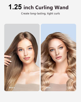 Santiway curling iron dual voltage for international travel convenience