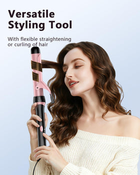 Santiway curling iron ergonomic design for comfortable, precise styling