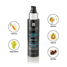 Santo Volcano skin moisture absorption after application for comfort.