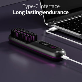 SANTVOLO cordless hair brush compact design fits easily in bags.