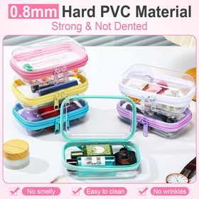 Sanwuta pocket-size case in a travel bag, easy to carry and protect snacks.