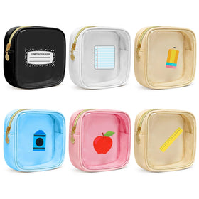 Sanwuta clear makeup bag set for quick access and organized travel