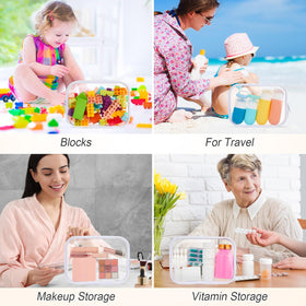Sanwuta compact storage bin for toys and small items.