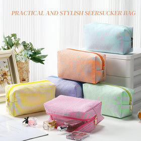 Sanwuta embroidery-ready pouch invites personalized style and customization options.