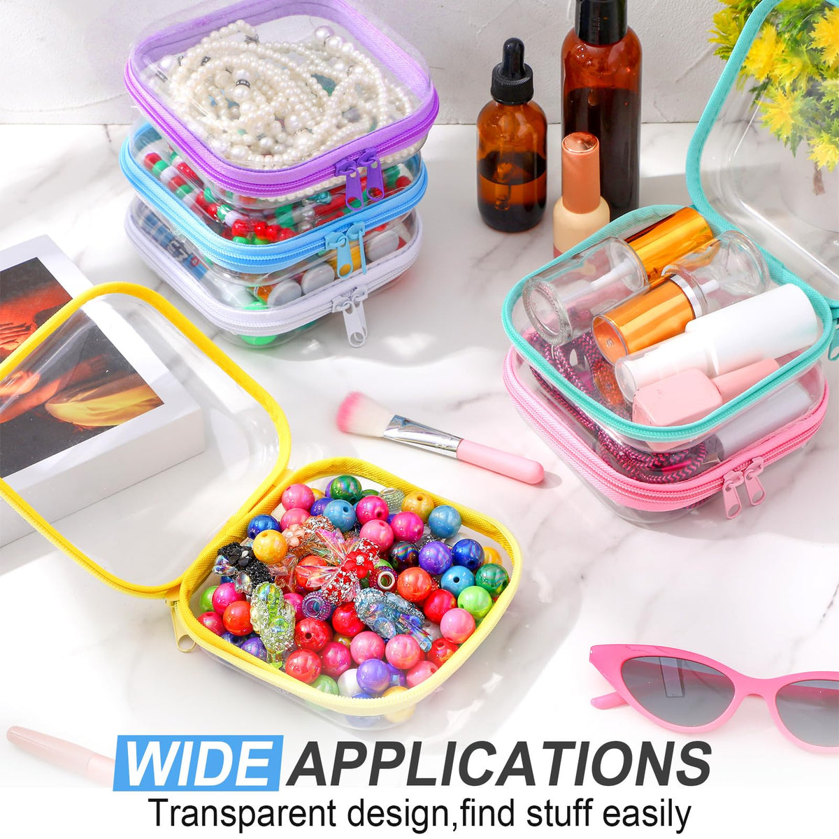 Sanwuta durable hard PVC case provides sturdy protection.