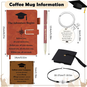 Sanwuta gift box compass bracelet; symbolic keepsake for graduates.