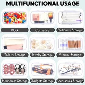 Sanwuta travel set versatile for cosmetics toiletries puzzles and tools