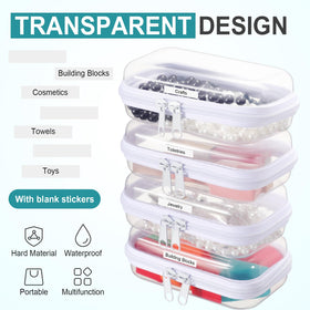 Sanwuta multi-purpose organizer ideal for puzzles, beads, and cosmetics.