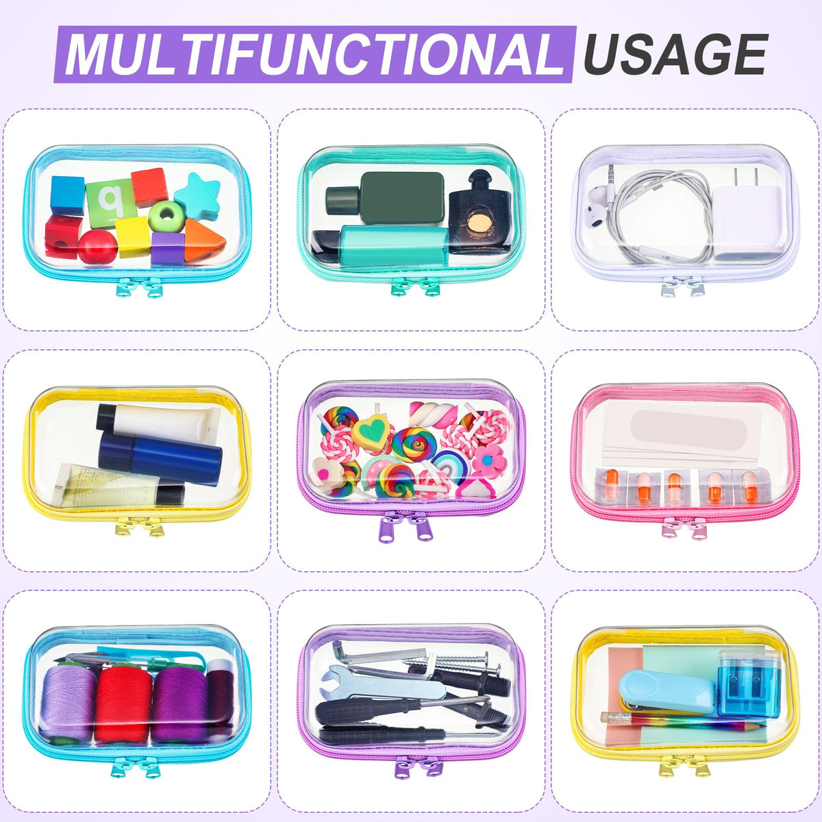 Sanwuta multi purpose organizer for cosmetics toiletries or small accessories.