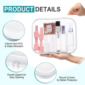 Sanwuta PVC 0.8mm durable material protects contents during travel.