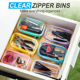 Sanwuta clear case keeps snacks secure during transport and prevents spills.