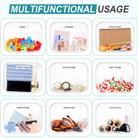 Sanwuta travel case keeps cosmetics and toiletries neatly organized.