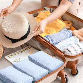 Sanwuta travel pack fits wedding gifts and daily organization.