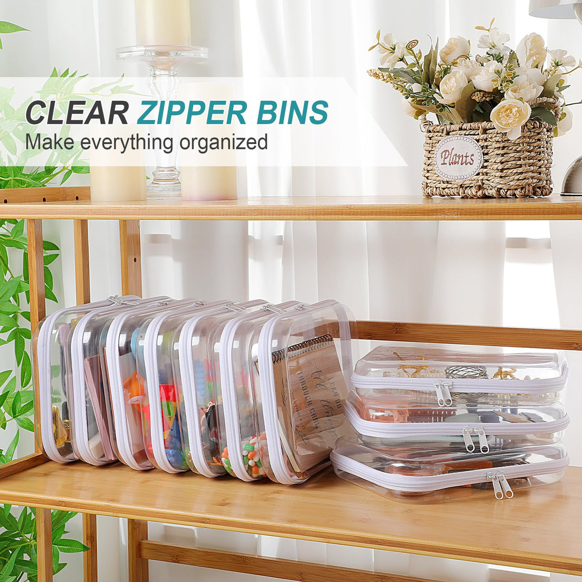 Sanwuta varied XS to L sizes provide flexible storage options.