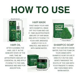 SANZHUAN Usman Grass daily hair care for versatile hair types.