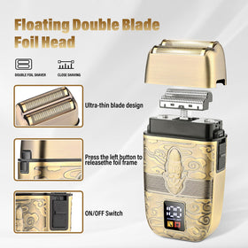Saoilli cordless hair clipper for flexible home or travel use