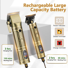 Saoilli nose ear trimmer included for precise hair removal.