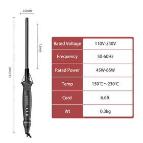SAOSA dual voltage travel-friendly design for worldwide use.