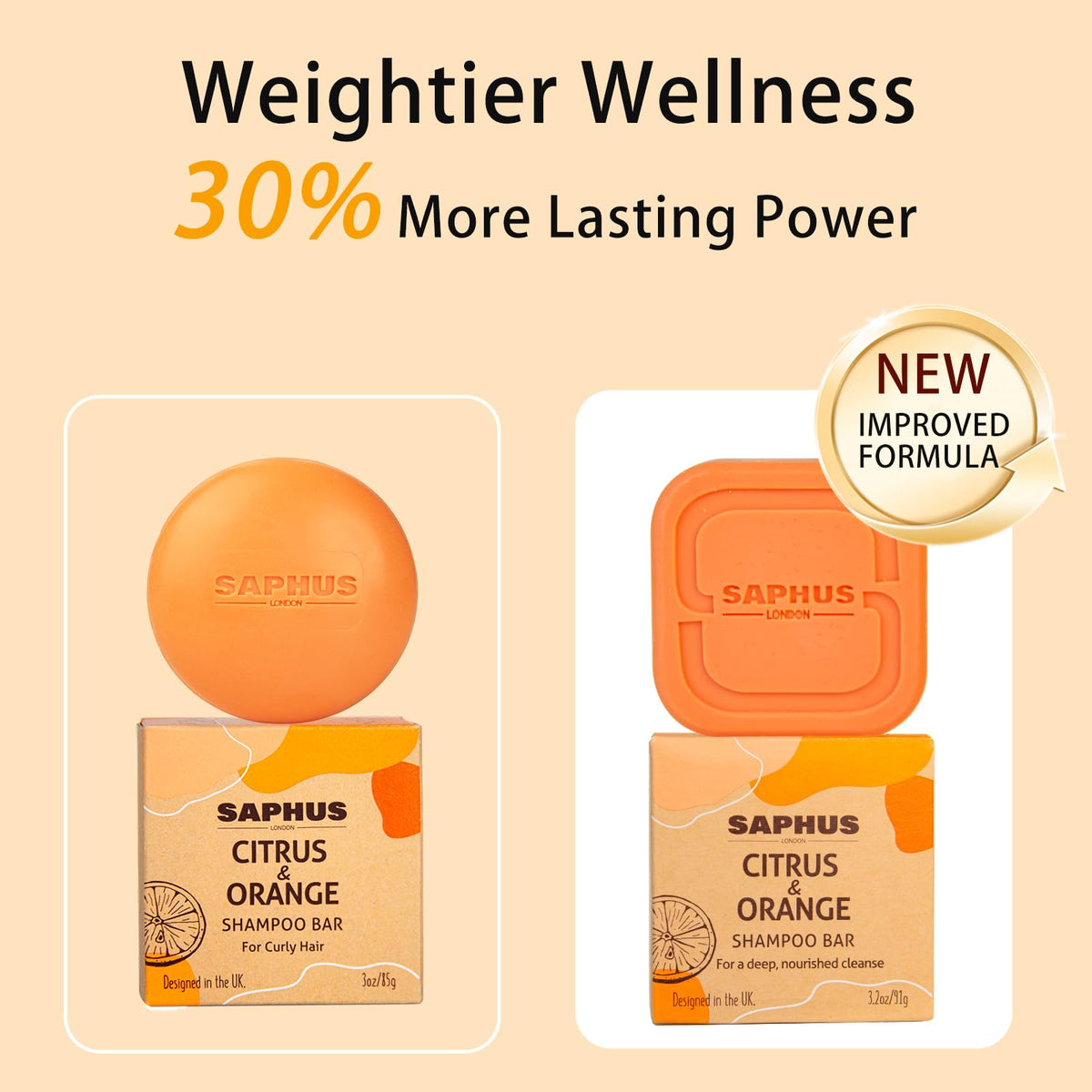 SAPHUS Argan Oil Shampoo Bar ingredients highlight natural moisturizers
