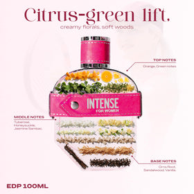 Sapil Intense with fruity floral notes highlighting freshness