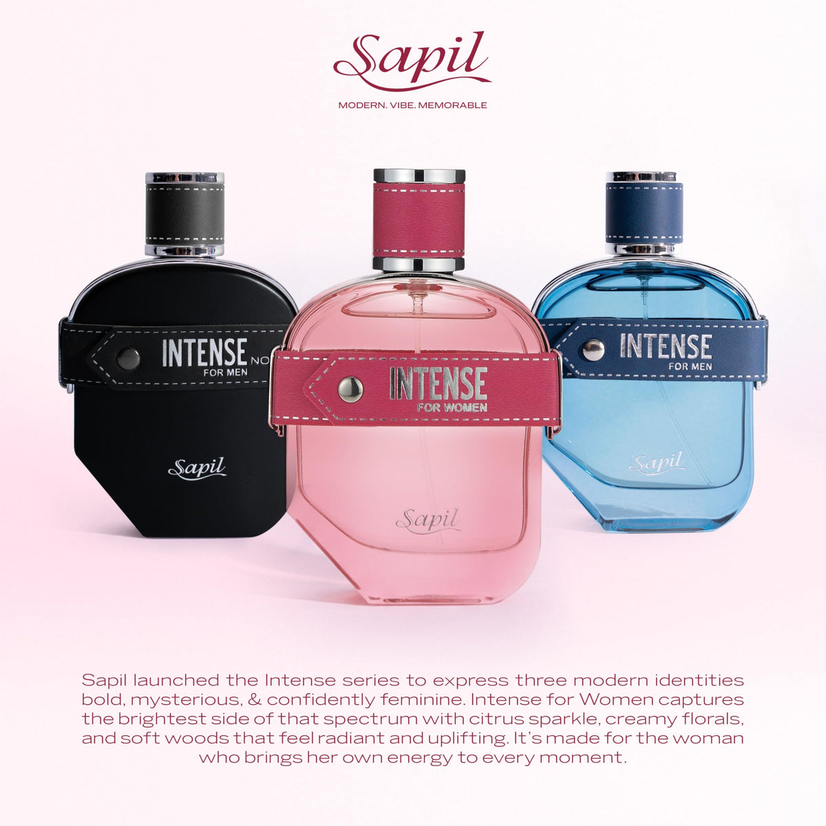 Gift-ready Sapil Intense box suitable for special occasions