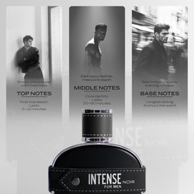 Sapil Intense Noir patchouli and musk depth for long-lasting scent