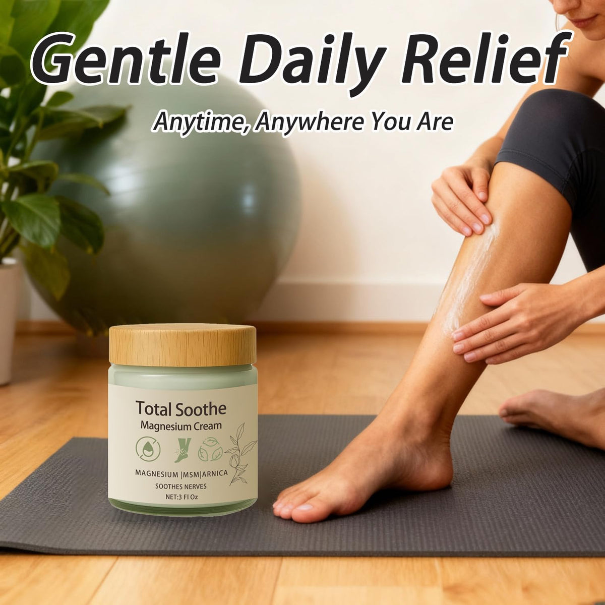 Bedtime use of SAPURAIS cream to support relaxation