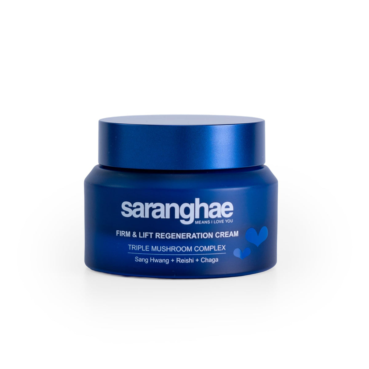 Saranghae Hydrating Moisturizer jar close-up delivering rich hydration for dry skin.