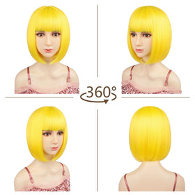 Sarannala Bob Wig cap breathable rose-net enhances comfort during wear