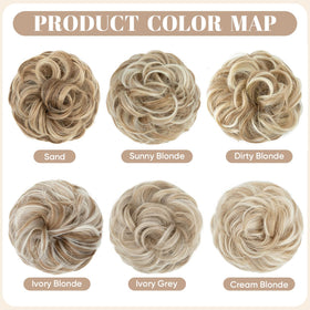 SARLA easy-style messy bun wrap for fast, fashionable updos.